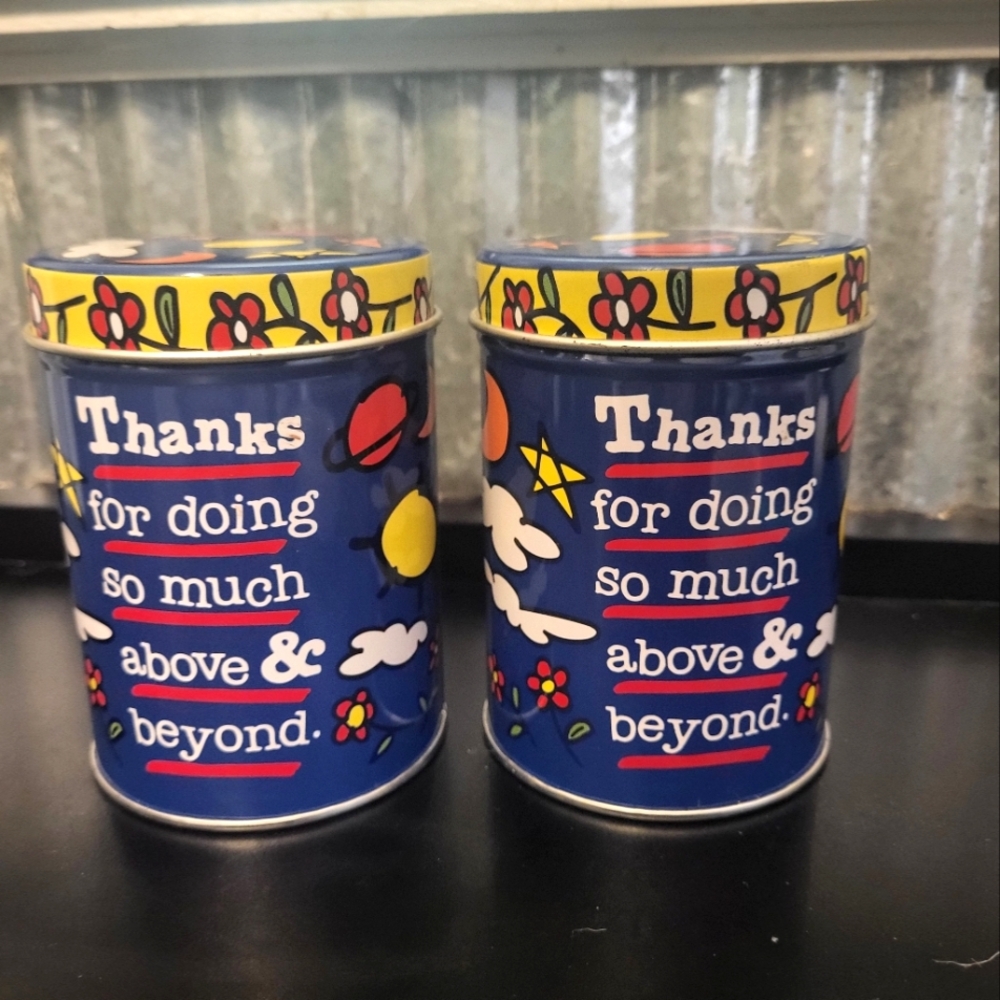 Pair of hallmark (shoebox) tins